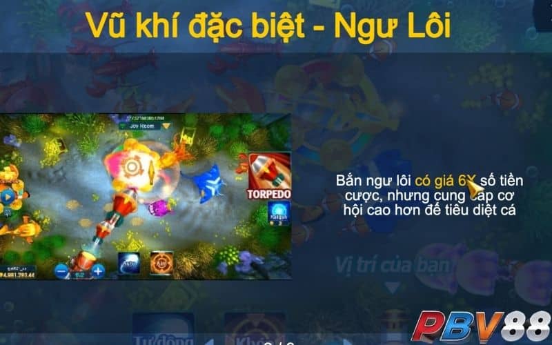 Các tính năng khi chơi Đánh Cá vui vẻ bạn cần nhớ