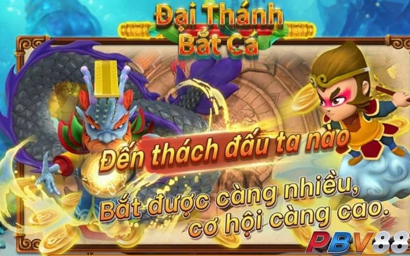 Đại thánh bắn cá là tựa game trực tuyến lấy cảm hứng từ Tôn Ngộ Không