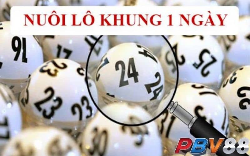 Nuôi lô khung 1 ngày là hình thức đánh số trong 1 ngày duy nhất Nuôi lô khung 1 ngày là hình thức đánh số trong 1 ngày duy nhất