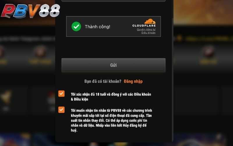 Kiểm tra thông tin và hoàn tất quá trình đăng ký PBV88 Kiểm tra thông tin và hoàn tất quá trình đăng ký PBV88