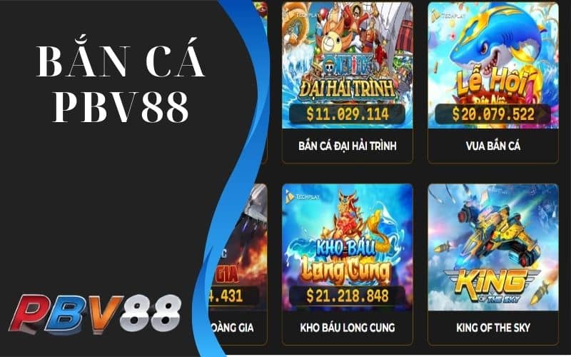 Bắn cá được yêu thích tại PBV88 Bắn cá được yêu thích tại PBV88