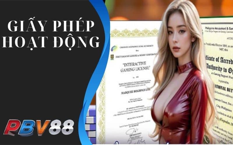 Nhà cái sở hữu nhiều giấy phép hoạt động Nhà cái sở hữu nhiều giấy phép hoạt động
